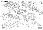 Bosch 3 601 L17 200 Gco 2000 Cutoff Saw 230 V / Eu Spare Parts